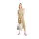 Burda 5889 Jurken van Viscose, Katoen, crepe of stofmenging