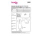 Burda 5893 Jurk en Shirt van jersey, gebreid. Super Easy