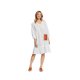 Burda 5907 Jurken van Viscose, Katoen, crepe of stofmenging