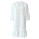 Burda 5907 Jurken van Viscose, Katoen, crepe of stofmenging