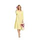 Burda 5907 Jurken van Viscose, Katoen, crepe of stofmenging