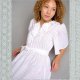 Stof voor jurk model 2 uit Knipmode juni 2023 Broderie van Katoen 3184V wit 001