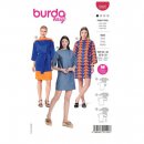 Burda 5925 Jurken van Viscose, Katoen of Linnen