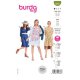 Burda 6007 Jurkjes van Jersey