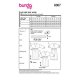 Burda 6007 Jurkjes van Jersey