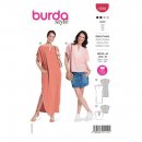 Burda 5894 Jurk en Tuniek van katoen, Viscose, Linnen of Stofmenging