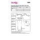 Burda 5894 Jurk en Tuniek van katoen, Viscose, Linnen of Stofmenging