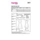 Burda 5901 Jurken van katoen, Viscose