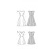 Burda 5901 Jurken van katoen, Viscose