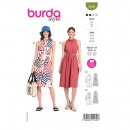 Burda 5916 Jurken van katoen, Viscose of Crepe
