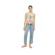 Burda 5891 Tops van Katoen, Viscose of Crepe