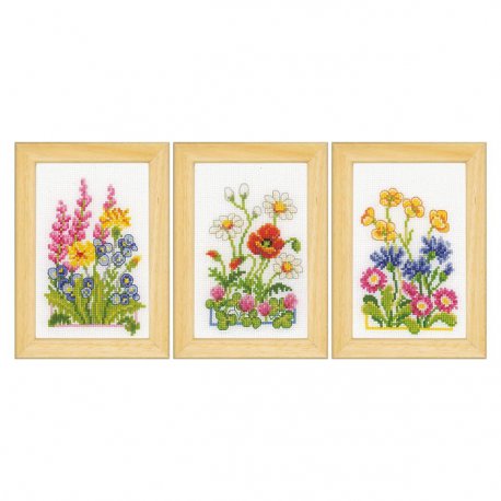 MINIATUUR KIT VELDBLOEMEN SET VAN 3  PN-0148506