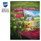 KRUISSTEEKKUSSEN KIT BERGWEIDE MET BLOEMEN&HUISJE PN-0147535