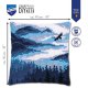 KRUISSTEEKKUSSEN KIT BLAUW LANDSCHAP  PN-0201595