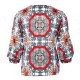 Burda 5924 Blouses van Katoen, Viscose, of Zijde