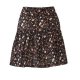 Burda 5978 Rokken van katoen, Viscose, Crepe of Stofmenging