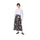 Burda 5978 Rokken van katoen, Viscose, Crepe of Stofmenging
