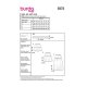 Burda 5978 Rokken van katoen, Viscose, Crepe of Stofmenging