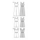 Burda 5905 Jumpsuit van katoen, Viscose, jersey of Stofmenging