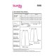 Burda 5969 Broeken van Katoen, Stofmenging, Jogging of Jersey