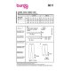 Burda 6011 Legging van Lycra, Sportswear
