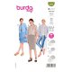 Burda 6006 Jasjes van Jacquard, Boucle of Stofmenging