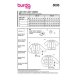 Burda 6006 Jasjes van Jacquard, Boucle of Stofmenging