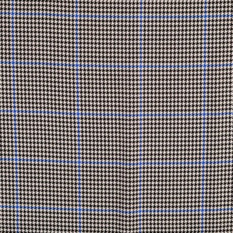 Pied de Poule Geweven 209375 Blauw 0802