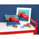 Cars SPANSTEEKKUSSEN KIT DISNEY LIGHTNING MCQUEEN