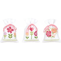 TP ZAKJE LEUKE BLOEMEN AIDA SET VAN 3
