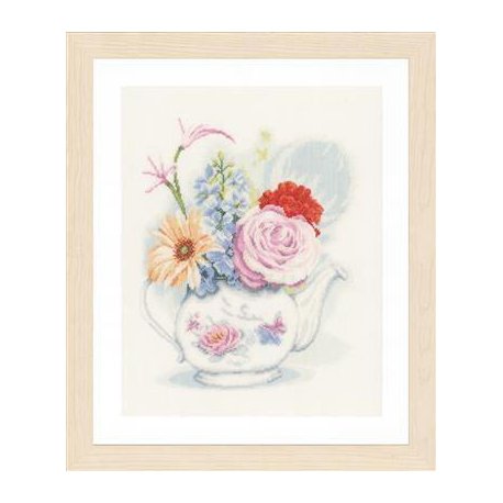 TP BLOEMEN IN THEEPOT KAASLINNEN