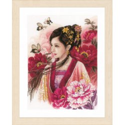 TELPAKKET KIT ASIAN LADY IN PINK