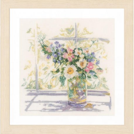 TP BLOEMEN IN ZONLICHT KAASLINNEN