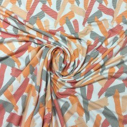 Tricot Viscose Abstract 