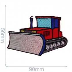 HKM Applicatie bulldozer 90x56mm 10224715