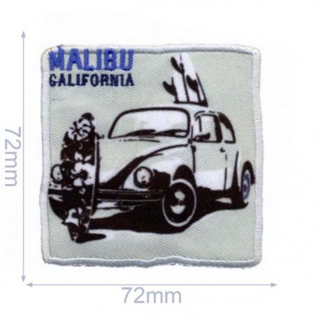 HKM Applicatie auto Malibu California 72x72mm 10231115