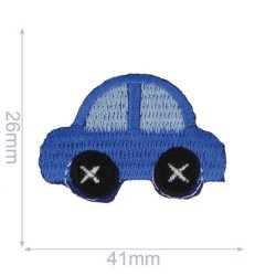 HKM Applicatie auto 41x26mm blauw 10230621