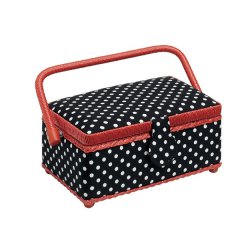 NAAIMAND POLKA DOTS ZWART-WIT S PN-0153691