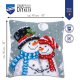 KRUISSTEEKKUSSEN KIT SNEEUWMANNEN PN-0190826