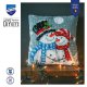KRUISSTEEKKUSSEN KIT SNEEUWMANNEN PN-0190826