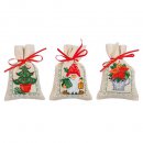 KRUIDENZAKJE KIT KERST SET VAN 3 PN-0194764