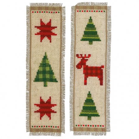 BLADWIJZER KIT GERUITE KERSTBOMEN SET VAN 2 PN-0147559