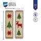 BLADWIJZER KIT GERUITE KERSTBOMEN SET VAN 2 PN-0147559