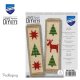 BLADWIJZER KIT GERUITE KERSTBOMEN SET VAN 2 PN-0147559