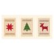 WENSKAART KIT KERSTMIS SET VAN 3 PN-0147557