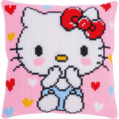 KRUISSTEEKKUSSEN KIT HELLO KITTY KISS KISS  PN-0205078