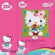 KRUISSTEEKKUSSEN KIT HELLO KITTY GREEN FLORAL PN-0205073