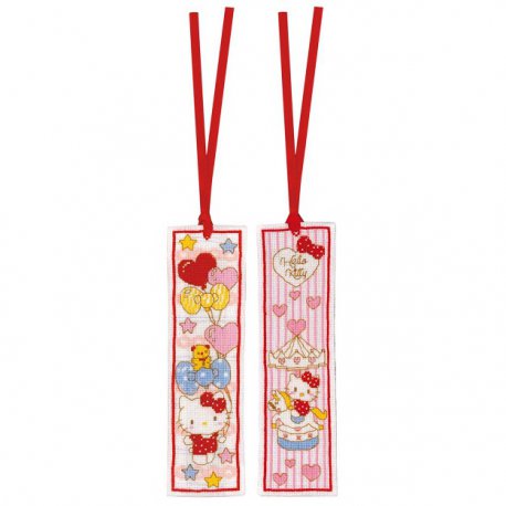BLADWIJZER KIT HELLO KITTY DOODLE HEART SET VAN 2 PN-0205308