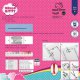 BLADWIJZER KIT HELLO KITTY DOODLE HEART SET VAN 2 PN-0205308