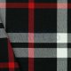 TARTAN Blok Stretch 03036V Zwart-wit-rood groot 010